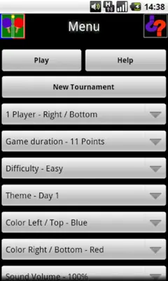 Ping Pong Classic HD 2 android App screenshot 19